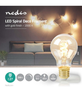 Nedis LED glødepære E27