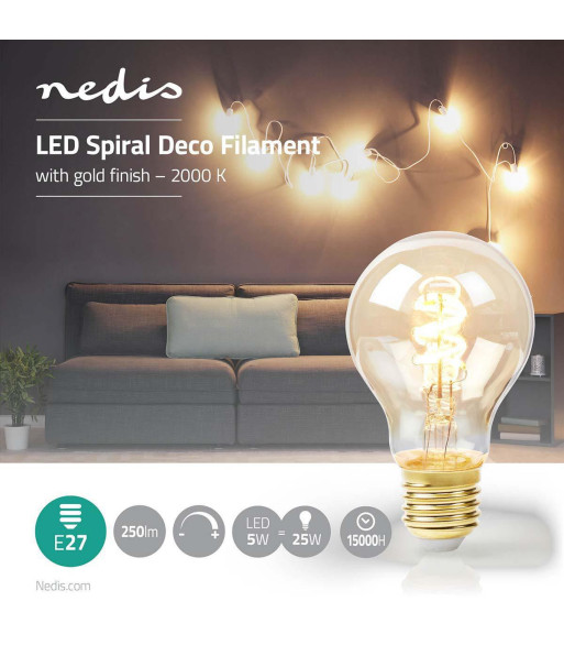 Nedis LED glødepære E27 Nedis LED glødepære E27