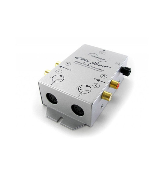 Easy Phono MM RIAA forforstærker med DIN stik ( 5 polet ) Easy Phono MM RIAA forforstærker med DIN stik ( 5 polet )