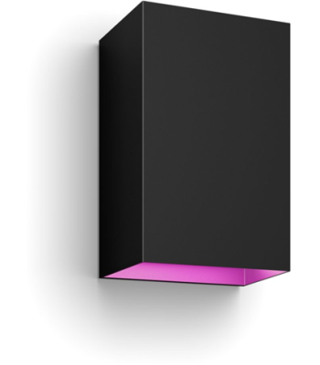 PHILIPS HUE RESONATE WCA SORT - VÆGLAMPE