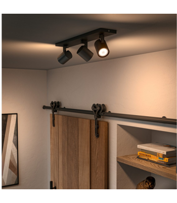 PHILIPS HUE RUNNER 3 SPOT SORT M/REMOTE - SPOT
