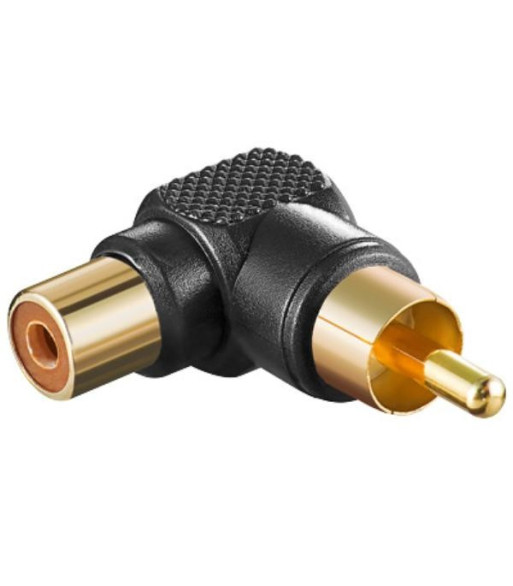 Phonostik - Retvinklet RCA han til RCA hun Phonostik - Retvinklet RCA han til RCA hun