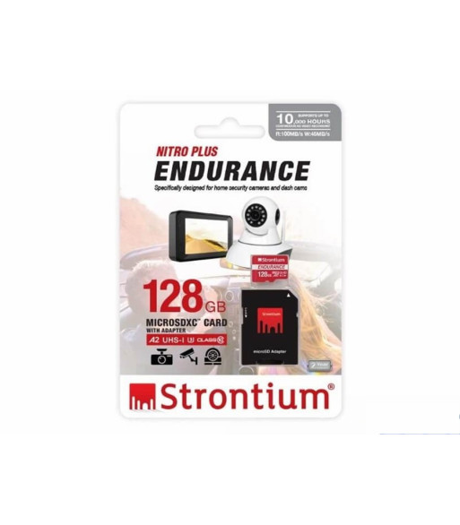 ENDURANCE A2 Micro SD kort m. SD adapter - 128GB ENDURANCE A2 Micro SD kort m. SD adapter - 128GB