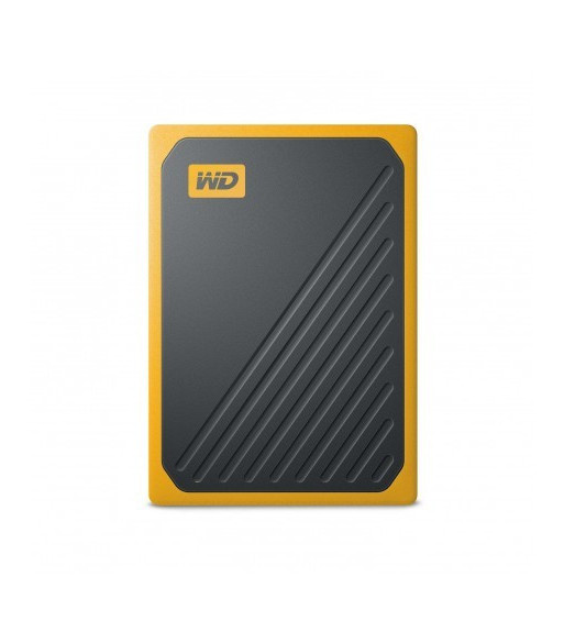 WD Bærbar SSD MyPassport GO 1TB Sort Gul WD Bærbar SSD MyPassport GO 1TB Sort Gul