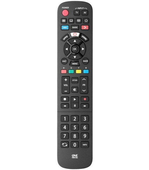 One for All Panasonic 2.0 Remote Control URC4914 One for All Panasonic 2.0 Remote Control URC4914