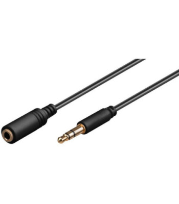 GOOBAY - Audioforlængerkabel - stereo minijack han/hun