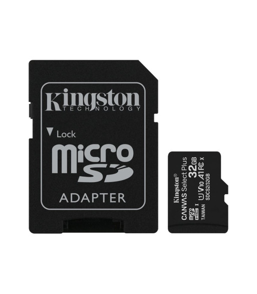 Kingston Canvas Select Plus microSD/SD-card - 100MB - 32GB