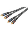 GOOBAY - Phonokabel - 2 x RCA han til 2 x RCA han