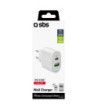 SBS 20W oplader. Hvid