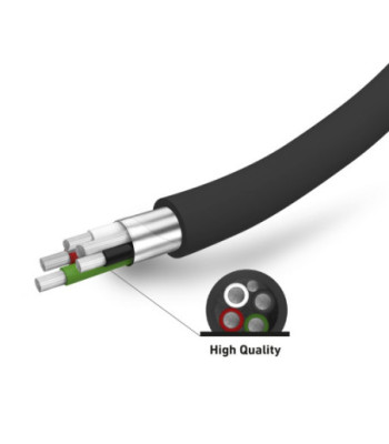 SBS USB C biloplader kit. 1A + 2.1A. 1m. Sort
