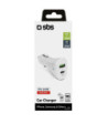 SBS 20W biloplader. Hvid