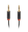 SBS mini jack kabel. 1,5m. Sort
