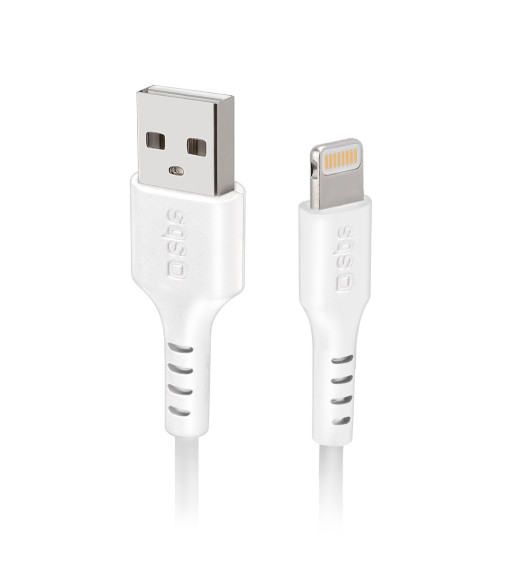 SBS Lightning kabel. 1m. Hvid SBS Lightning kabel. 1m. Hvid